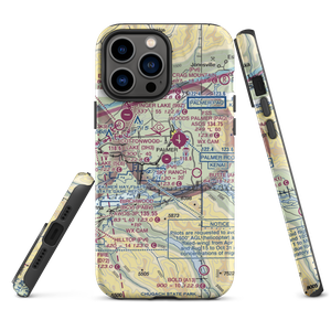 Sky Ranch At Pioneer Peak Airport (AK50) VFR Sectional  Tough iPhone Case