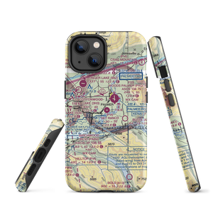 Sky Ranch At Pioneer Peak Airport (AK50) VFR Sectional  Tough iPhone Case