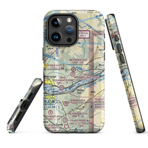 Sky River Ranch Airport (WA78) VFR Sectional  Tough iPhone Case