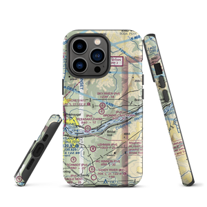 Sky River Ranch Airport (WA78) VFR Sectional  Tough iPhone Case