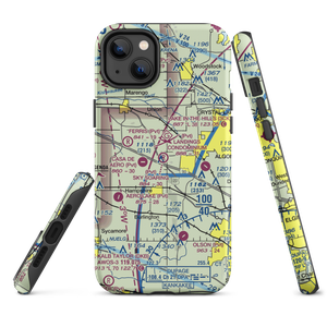 Sky Soaring Airport (55LL) VFR Sectional  Tough iPhone Case