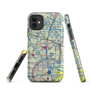 Skydive Houston Airport (37X) VFR Sectional  Tough iPhone Case