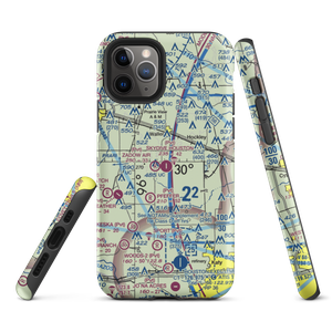 Skydive Houston Airport (37X) VFR Sectional  Tough iPhone Case