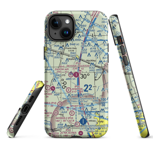 Skydive Houston Airport (37X) VFR Sectional  Tough iPhone Case