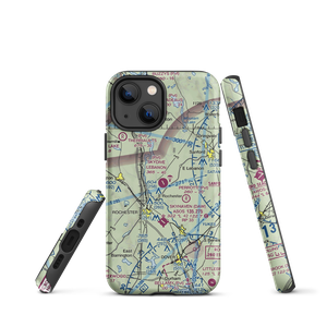 Skydive Lebanon Airport (ME64) VFR Sectional  Tough iPhone Case