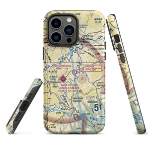 Skyland Airport (NC50) VFR Sectional  Tough iPhone Case