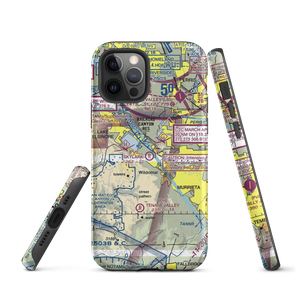 Skylark Field (CA89) VFR Sectional  Tough iPhone Case