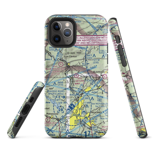 Skyline Airstrip (PN50) VFR Sectional  Tough iPhone Case