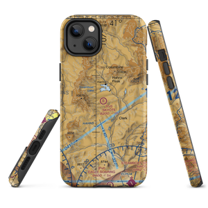 Skyote Airport (CD02) VFR Sectional  Tough iPhone Case