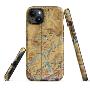 Skyote Airport (CD02) VFR Sectional  Tough iPhone Case