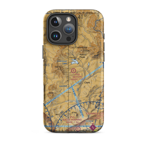 Skyote Airport (CD02) VFR Sectional  Tough iPhone Case