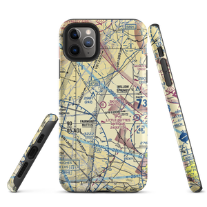 Skyotee Ranch Airport (CL74) VFR Sectional  Tough iPhone Case