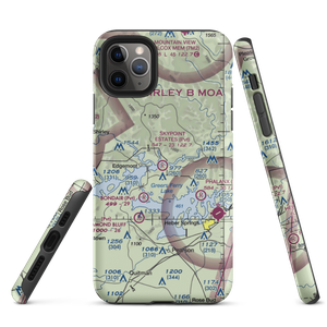Skypoint Estates Airport (33AR) VFR Sectional  Tough iPhone Case