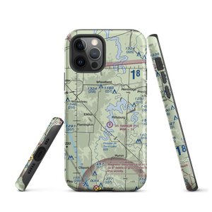 Skyriders Airport (MO52) VFR Sectional  Tough iPhone Case