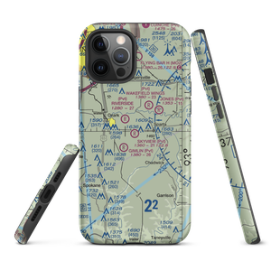 Skyview Airport (MU70) VFR Sectional  Tough iPhone Case