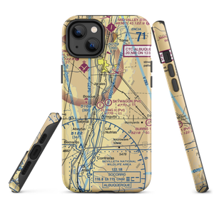 Skywagon Farm Airport (NM88) VFR Sectional  Tough iPhone Case