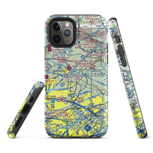 Slack Airport (18PA) VFR Sectional  Tough iPhone Case