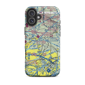 Slack Airport (18PA) VFR Sectional  Tough iPhone Case