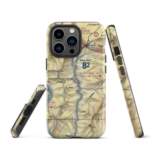 Slate Creek Airport (1S7) VFR Sectional  Tough iPhone Case