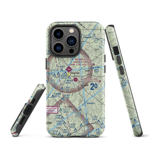 Slate Run Airport (55I) VFR Sectional  Tough iPhone Case