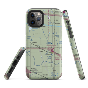 Slater Farm Airport (2NA7) VFR Sectional  Tough iPhone Case