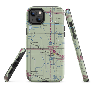 Slater Farm Airport (2NA7) VFR Sectional  Tough iPhone Case