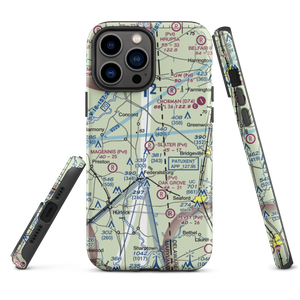 Slater Field (00MD) VFR Sectional  Tough iPhone Case