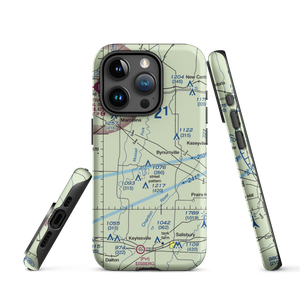 Slaughter Airport (0MU4) VFR Sectional  Tough iPhone Case