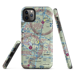 Slaughter Ranch Airport (86TA) VFR Sectional  Tough iPhone Case
