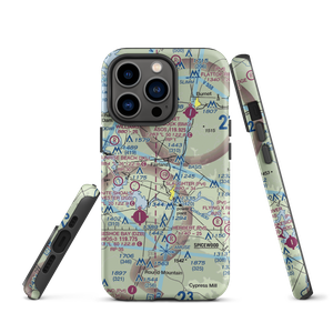 Slaughter Ranch Airport (86TA) VFR Sectional  Tough iPhone Case