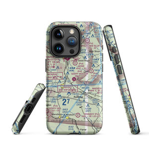 Sleepy Hollow Airport (18GA) VFR Sectional  Tough iPhone Case