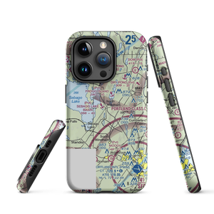 Slip Knot Landing Airport (24ME) VFR Sectional  Tough iPhone Case