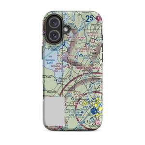 Slip Knot Landing Airport (24ME) VFR Sectional  Tough iPhone Case