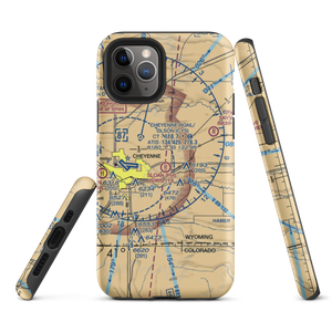 Sloan Airport (WY45) VFR Sectional  Tough iPhone Case