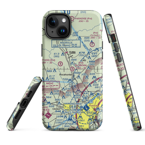 Slobovia Outernational Airport (MS71) VFR Sectional  Tough iPhone Case