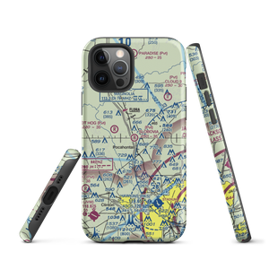 Slobovia Outernational Airport (MS71) VFR Sectional  Tough iPhone Case