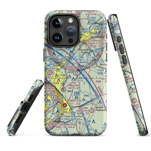 Sloop Airport (41NC) VFR Sectional  Tough iPhone Case