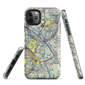 Sloop Airport (41NC) VFR Sectional  Tough iPhone Case