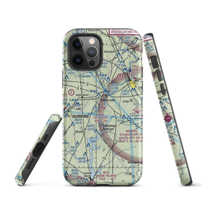 Sly Pig's Base Seaplane Base (46AL) VFR Sectional  Tough iPhone Case