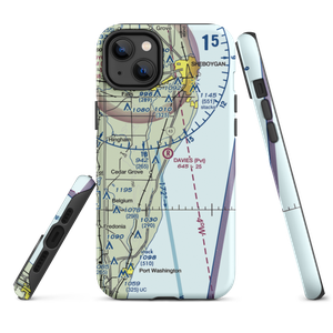 Smies Airport (75WI) VFR Sectional  Tough iPhone Case