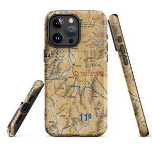 Smiley Creek Airport (U87) VFR Sectional  Tough iPhone Case