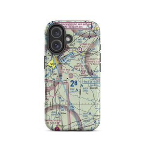 Smith Air Strip (25NC) VFR Sectional  Tough iPhone Case