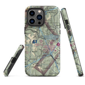 Smith Airport (VT17) VFR Sectional  Tough iPhone Case