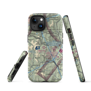 Smith Airport (VT17) VFR Sectional  Tough iPhone Case