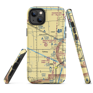 Smith Farms Airport (0TA2) VFR Sectional  Tough iPhone Case