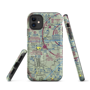 Smith Field (SLG) VFR Sectional  Tough iPhone Case