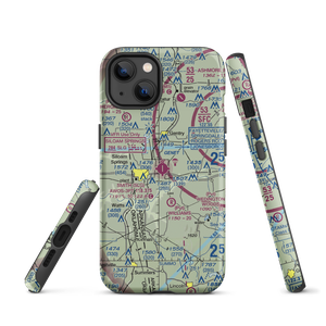 Smith Field (SLG) VFR Sectional  Tough iPhone Case