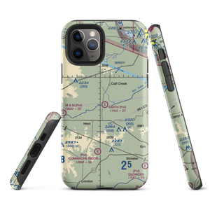 Smith I-Ranch Airport (14TE) VFR Sectional  Tough iPhone Case