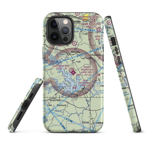 Smith Mountain Lake Airport (W91) VFR Sectional  Tough iPhone Case