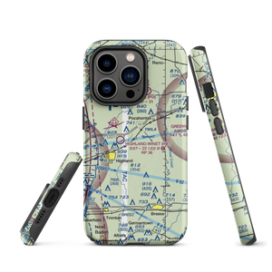 Smith Restricted Landing Area (61LL) VFR Sectional  Tough iPhone Case